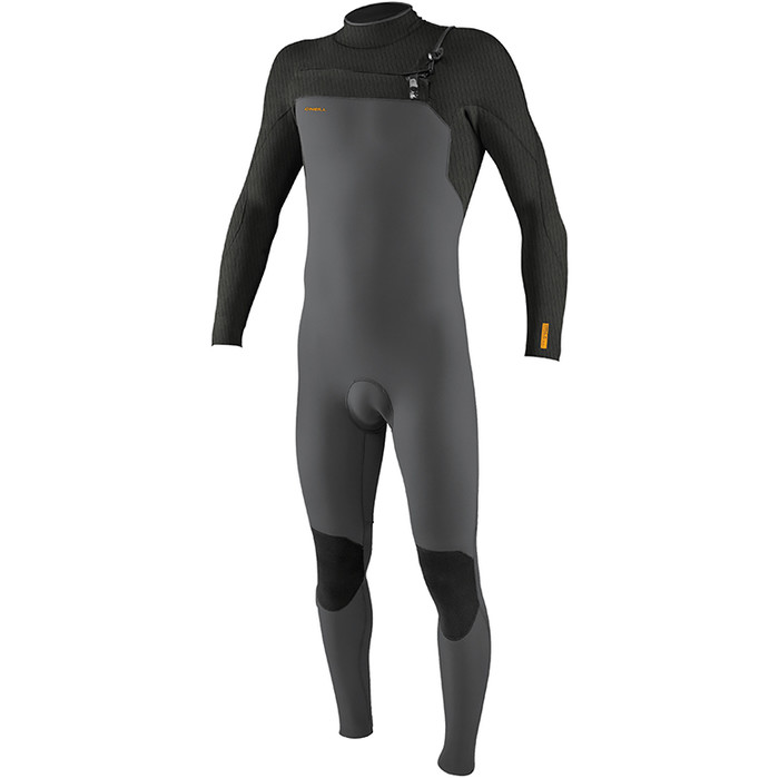 2023 O'Neill Mens Hyperfreak 4/3mm Chest Zip Wetsuit 5344